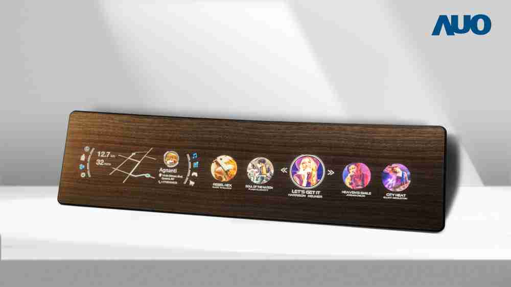 尊龙集团研发全球最高穿透度达80%的AmLED木纹显示器，，可于使用时呈现高亮度、、、、清晰可见的信息，，，，并在不使用时回归为单纯的饰板，，，节能兼具美观