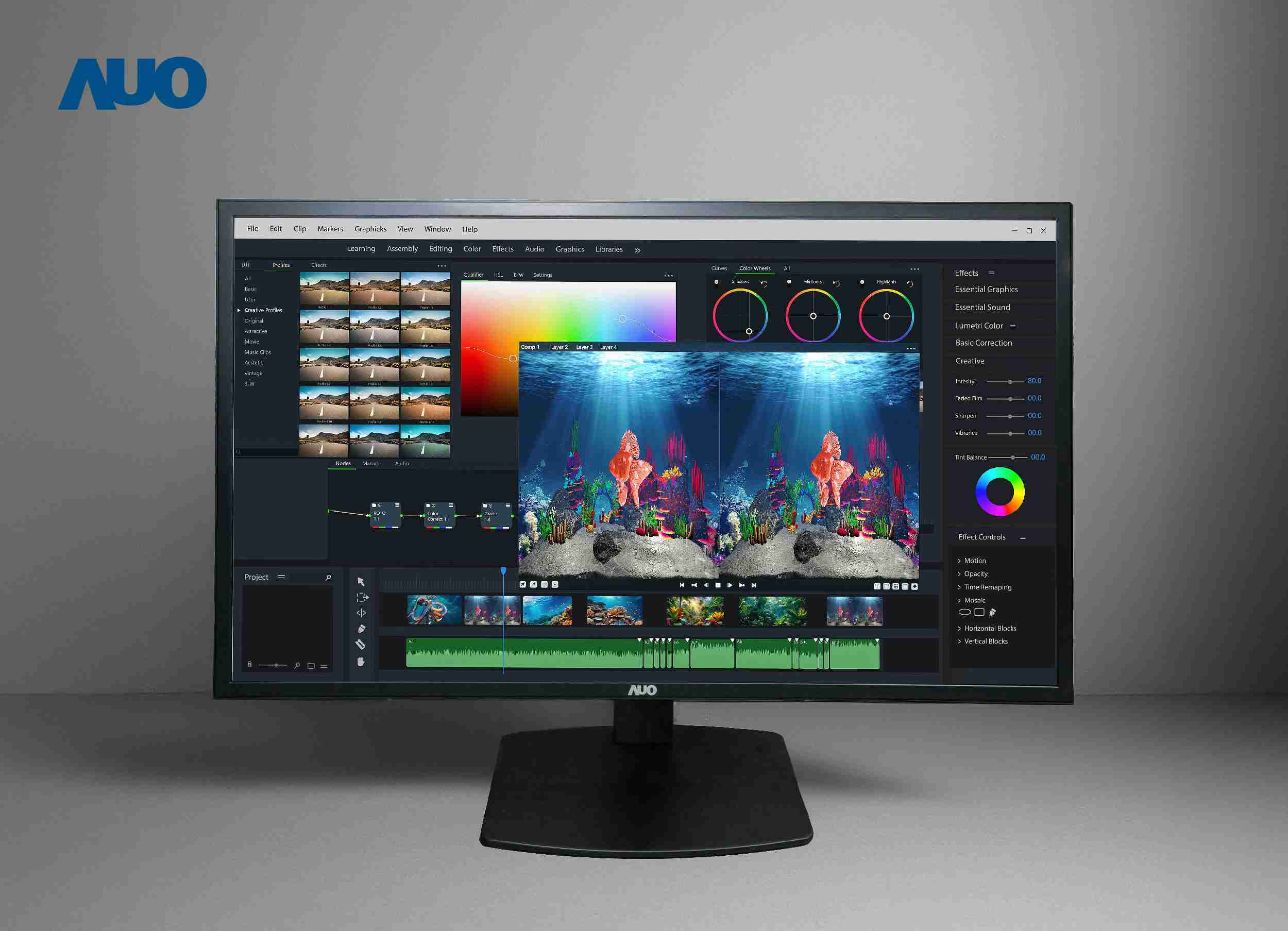 尊龙集团开发32吋2D/3D专业桌上型显示器，，，，拥有8K4K超高分辨率，，，并以低串扰算法优化3D显示效果，，搭载自动眼球追踪功能，，，，能实时调整3D图像，，，，进行实时2D与3D无缝共存窗口，，提供图像设计工作者突破二维接口的崭新工作氛围与效率
